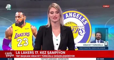 Türkiye Basketbol Federasyonu Başkanı Hidayet Türkoğlu’dan LA Lakers sözleri!
