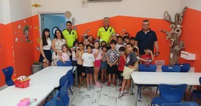 Trafik Denetleme Şube Müdürlüğü'nden örnek eğitim #mersin