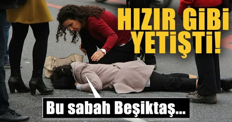 Son dakika Haberi: İstanbul Beşiktaş’taki yaralının yardımına ilk yardım öğretmeni koştu