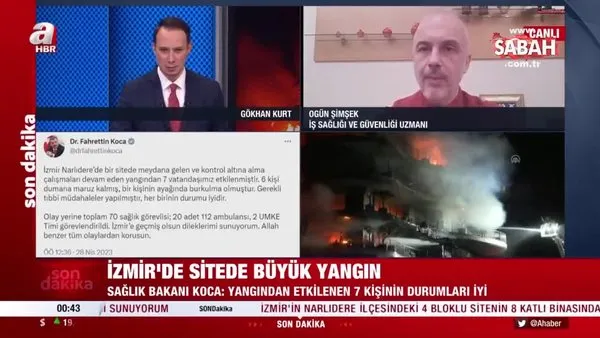 Son dakika: İzmir Narlıdere'de Folkart Sitesi’nde yangın: Panikle balkondan atlayıp yaralananlar var | Video