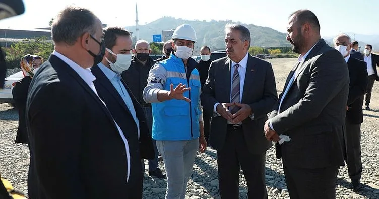 AK Parti Genel Başkan Yardımcısı Yazıcı, İyidere Lojistik Limanı’ndaki çalışmaları inceledi