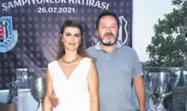 Çifte şampiyonluk kutlaması