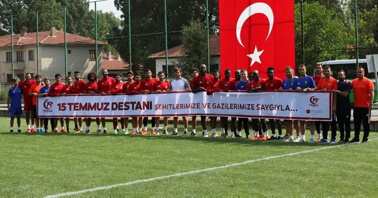 Yeni Malatyaspor, 15 Temmuz Destanı’nı unutmadı