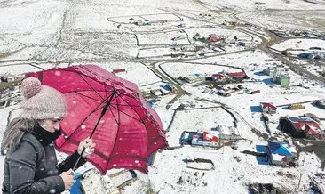 Bu havalar sert kışın habercisi #erzurum