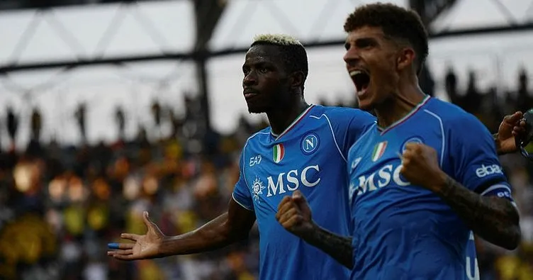 Serie A’da son şampiyon Napoli, Osimhen kaldığı yerden devam etti