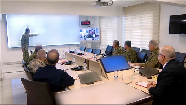 Milli Savunma Bakanı Güler, Pençe-Kilit Harekat bölgesindeki son duruma ilişkin bilgi aldı