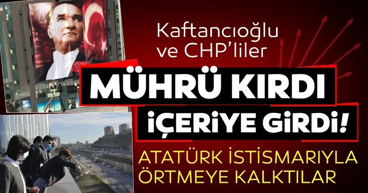SON DAKİKA GELİŞMESİ: Kaftancıoğlu ve CHP’liler mührü kırıp içeri girdi!