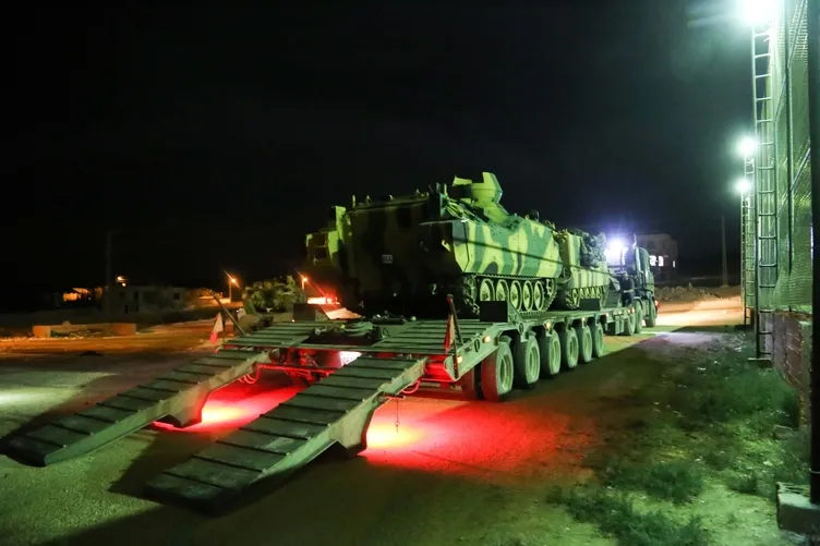 Son dakika: Çatışmasızlık bölgesi İdlib böyle görüntülendi