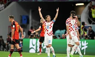 Hırvatistan, Dünya Kupası’nda son 16 turunda! Belçika, Lukaku’yla kaybetti...
