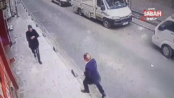İstanbul’da dehşet anları kamerada! Yolda karşılaştığı kuzenini vurdu | Video