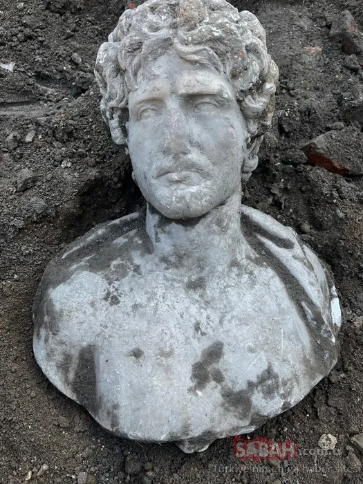 Düzce’de antik kentte 1800 yıllık büst bulundu! Kazı çalışmaları sırasında...