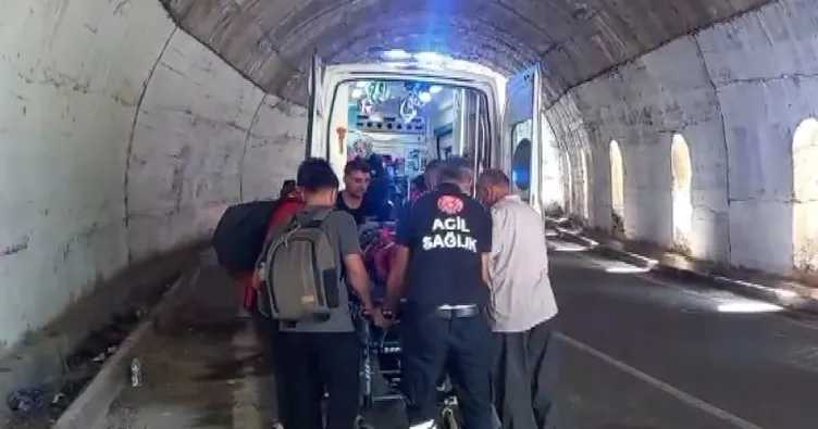 Tunceli’de tünelde yine kaza! 1 yaralı