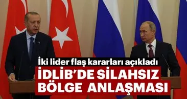 Son dakika: Soçi Zirvesi sonrası Başkan Erdoğan ve Putin’den flaş açıklamalar