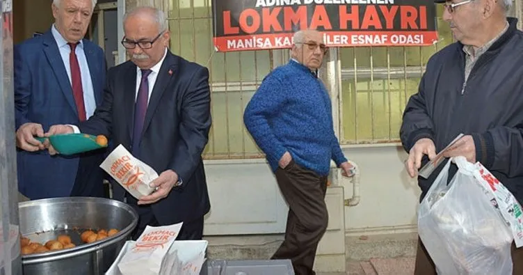 Kahveci esnafından şehitler için lokma hayrı