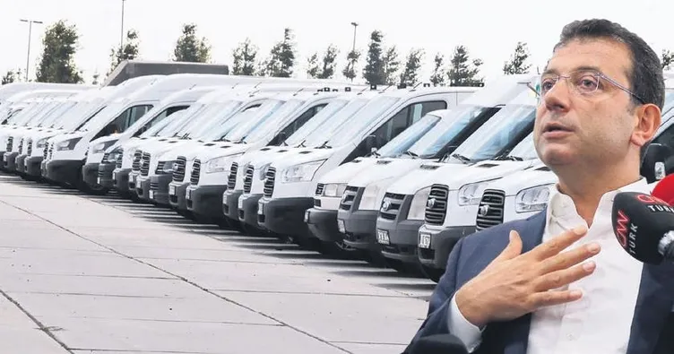 Araçlarla şov yaptı hızmeti aksattı