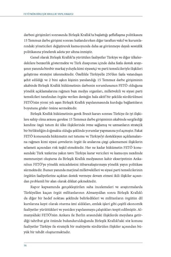 FETÖ'nün İngiltere yapılanması deşifre edildi