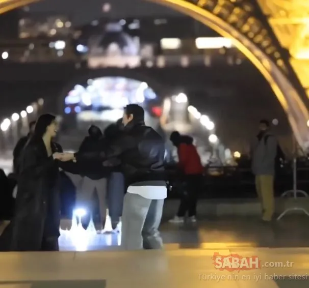 Dua Lipa sevgilisiyle Eyfel Kulesi’nin altında aşka geldi! İşte o romantik dans…