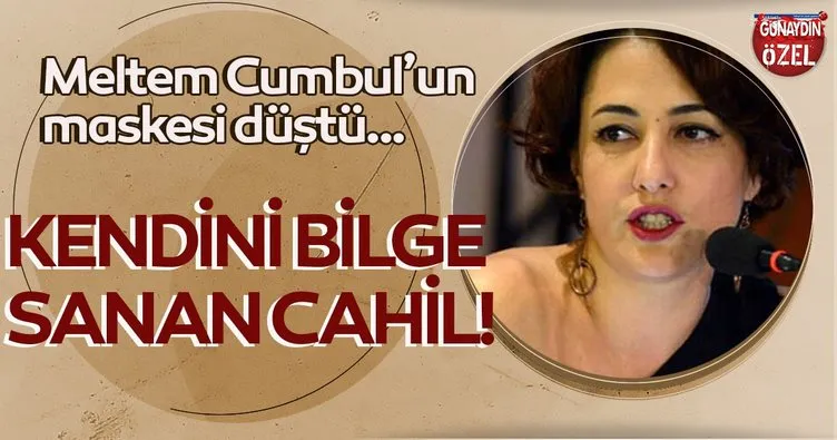 Meltem Cumbul’un maskesi düştü…