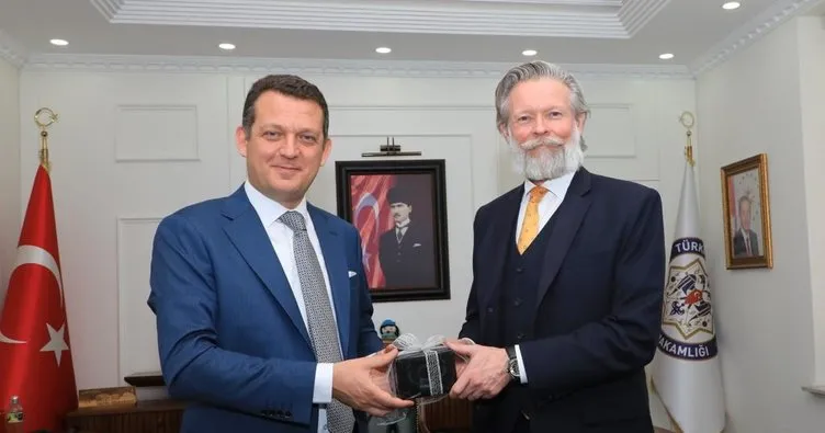 İsveç İstanbul Başkonsolosu Peter Ericson’dan Alanya ziyareti