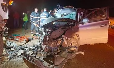 Çankırı'da feci kaza: Cip ile tanker birbirine girdi! 1 ölü 2 yaralı! #cankiri