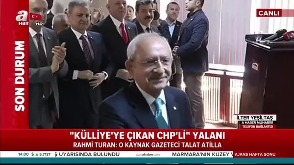 Rahmi Turan, 'Beştepe'ye giden CHP'li' iddiasının kaynağını açıkladı