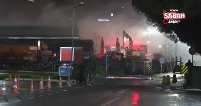İBB’nin deposunda yangın paniği | Video