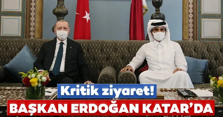 Son dakika: Kritik ziyaret! Başkan Erdoğan, Katar Emiri Al Sani ile bir araya geldi