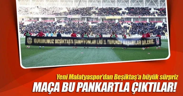 Yeni Malatyaspor - Beşiktaş maçından kareler