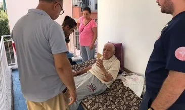 Herkes öldü sandı: Eve girildiğinde uyuduğu ortaya çıktı #antalya