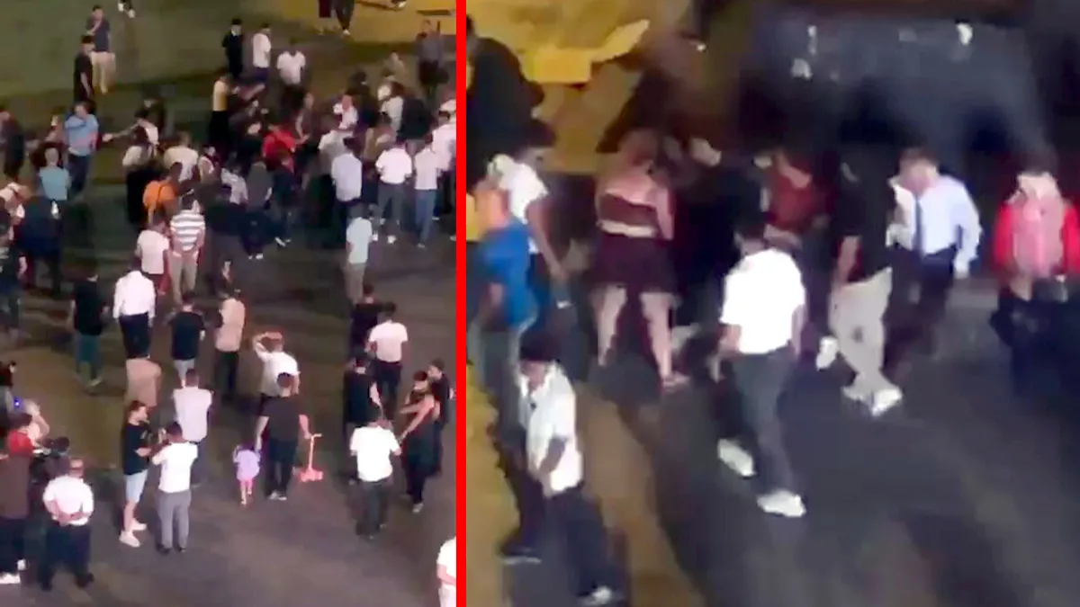Yer Esenyurt! Halaydaki kadınlar arasında kavga çıktı: Erkeklerin de karıştığı olayda ortalık savaş alanına döndü! Yer Esenyurt! Halaydaki kadınlar arasında kavga çıktı: Erkeklerin de karıştığı olayda ortalık savaş alanına döndü!