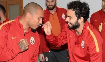 Galatasaray’da De Jong’un doğum günü kutlandı