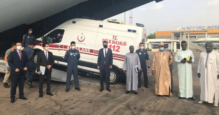 Türkiye’den bir ülkeye daha yardım eli! Tıbbi yardım malzemelerini taşıyan uçak Çad’a ulaştı