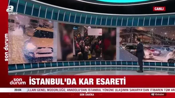 SON DAKİKA | İstanbul'da toplu taşımada yoğunluk! Metrelerce kuyruk oluştu | Video