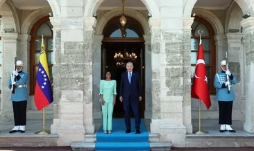 Başkan Erdoğan, Venezuela Cumhurbaşkanı Vekili Delcy Rodriguez ile görüştü