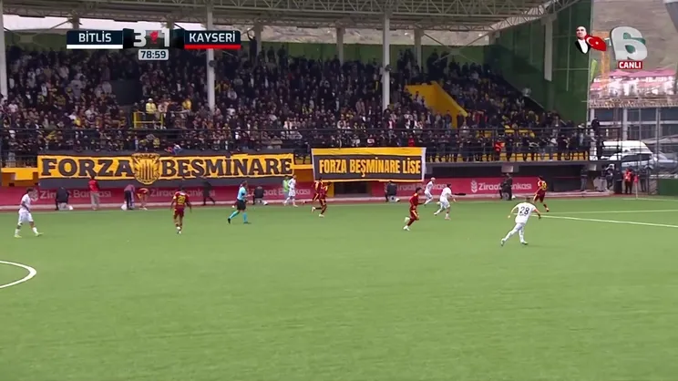 GOL | Bitlis 1916 4-1 Kayserispor