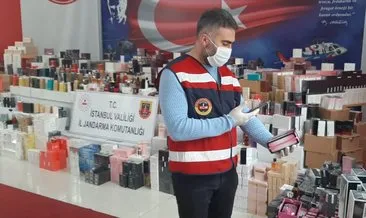 Jandarma’dan dev sahte parfüm operasyonu