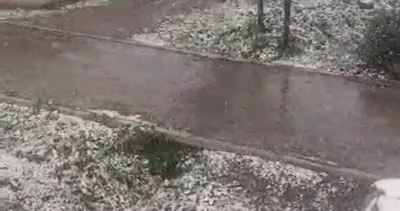 Bingöl’de yüksek kesimlere kar yağdı #bingol