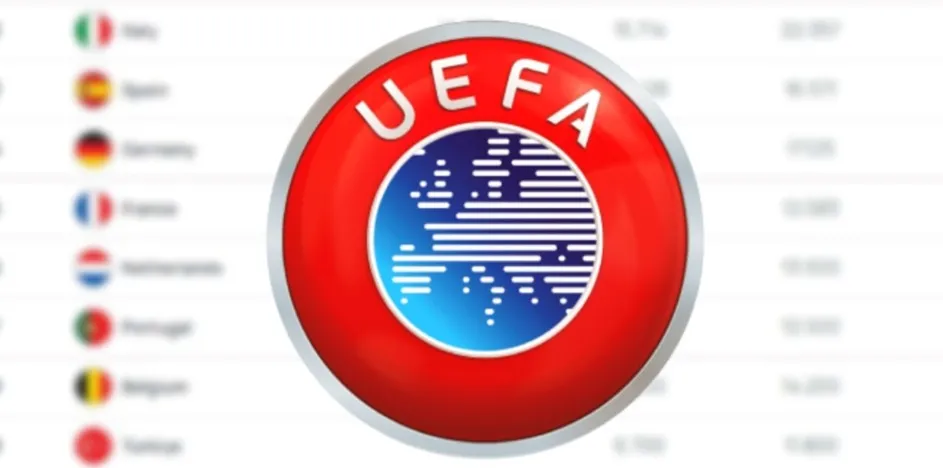 UEFA ülke puanı sıralaması | Türkiye kaçıncı sırada, kaç puanı var? İşte güncel UEFA ülke puanı