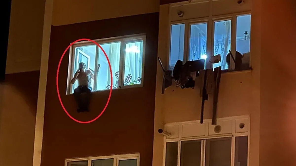 Kayınpederini bıçaklayıp eve gitti: Gözaltına alınmak istenen damat, ekiplere 4 saat direndi!