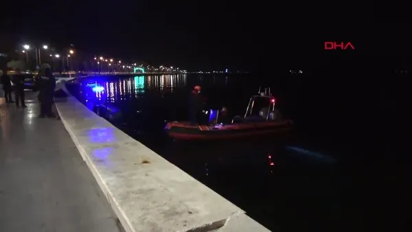 İzmir'de denizde erkek cesedi bulundu! Olay yerinde ilk görüntüler...