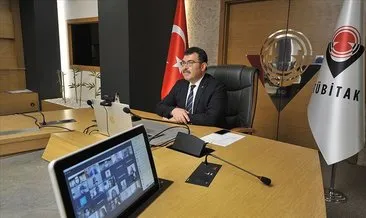 TÜBİTAK Başkanı Mandal STAR bursiyerleriyle sanal toplantıda buluştu
