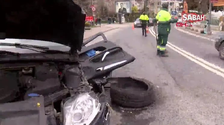 Sarıyer'de trafik kazası: 5 yaralı | Video