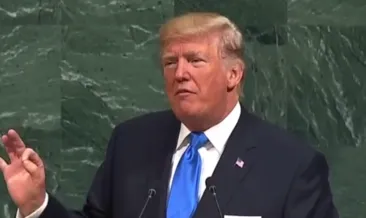Trump ilk kez BM kürsüsünde konuştu!