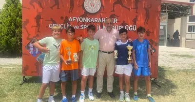 12 Yaş Tenis Yaz Kupası -2 Turnuvası Afyon’da tamamlandı #afyonkarahisar