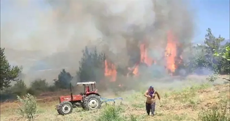 Adana Kozan’da orman yangını