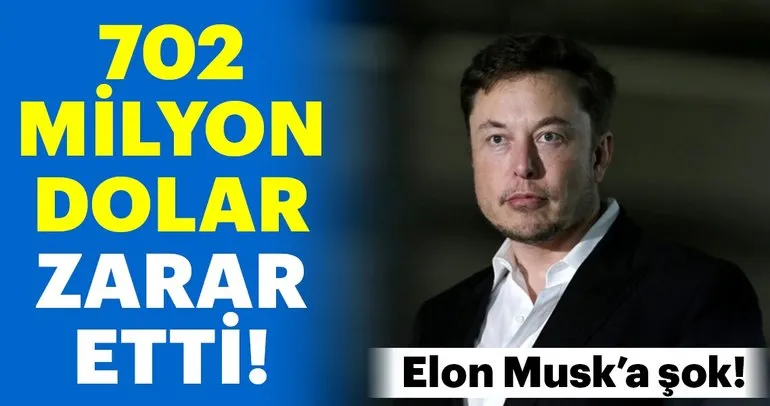 Tesla’dan 702 milyon dolar zarar!