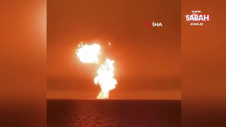 Hazar Denizi’nde şiddetli patlama