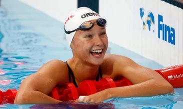 Viktoria Zeynep Güneş, Dünya Yüzme Kupası’nda bronz madalya kazandı