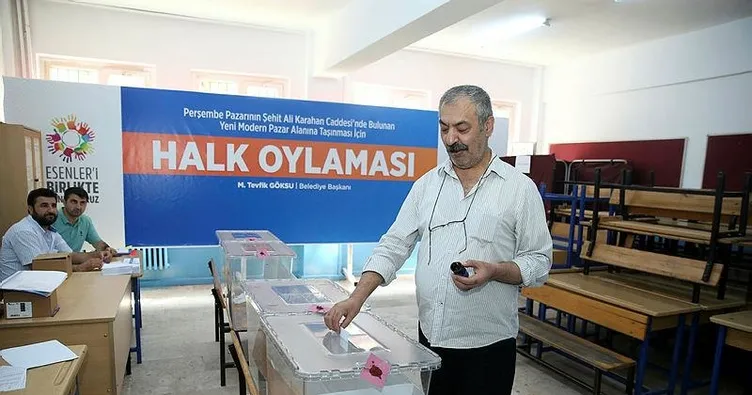 Esenler’de son sözü halk söyledi