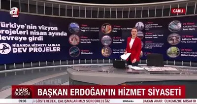 Sadece Nisan’da 13 DEV PROJE: İşte Başkan Erdoğan’ın eser siyaseti anlayışı | Video